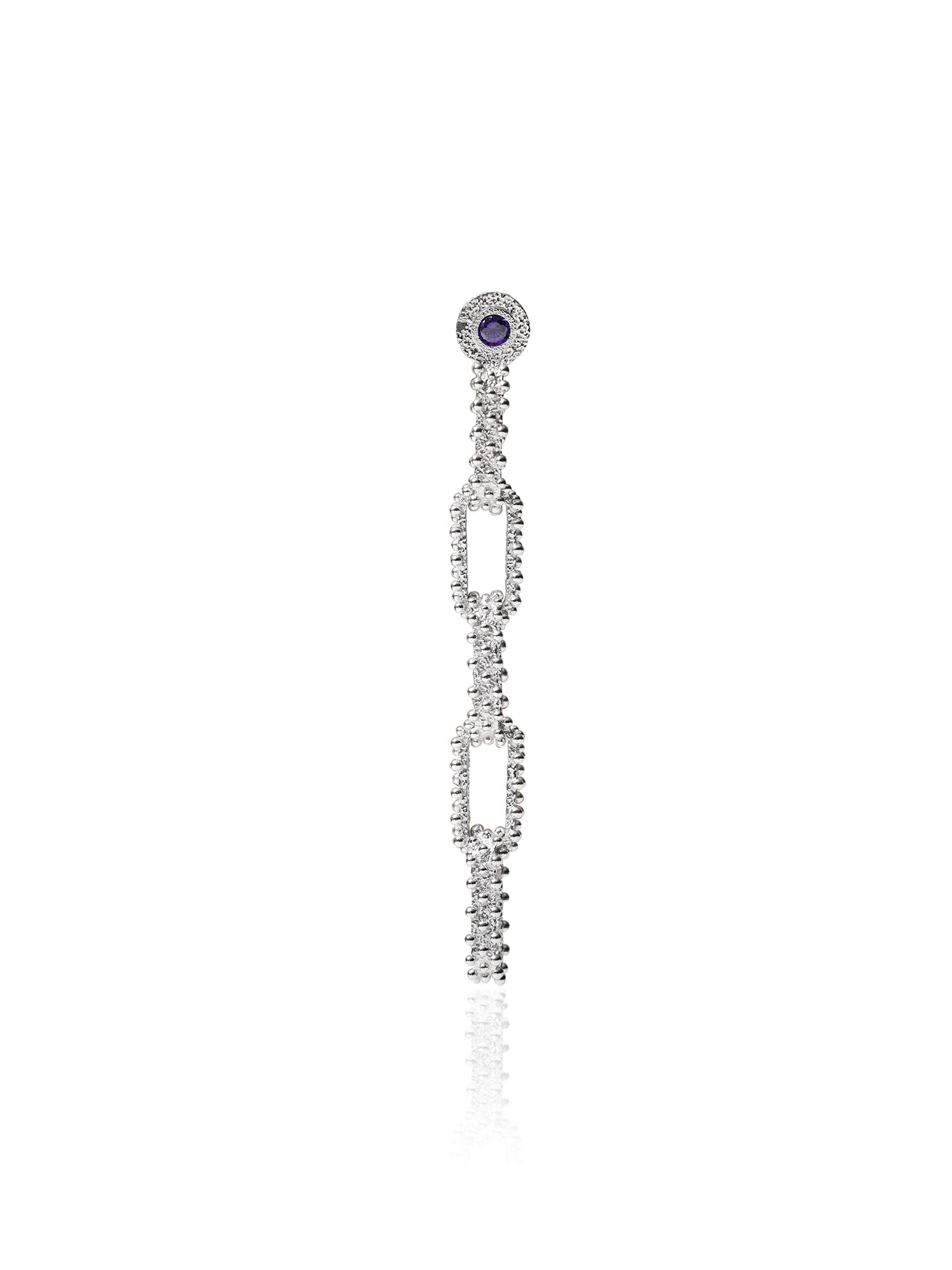 REBEL EAR JACKET GRAND|5 TIER|SILVER