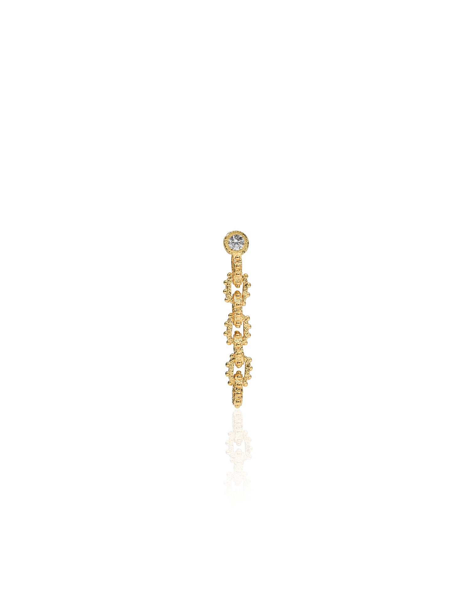 REBEL EAR JACKET PETITE|7 TIER|GOLD
