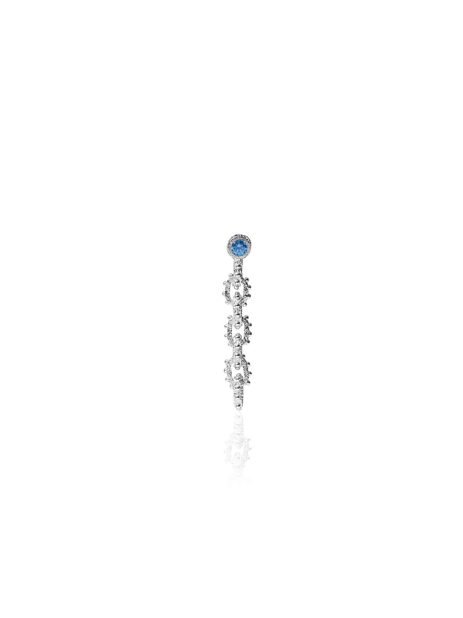 REBEL EAR JACKET PETITE|7 TIER|SILVER