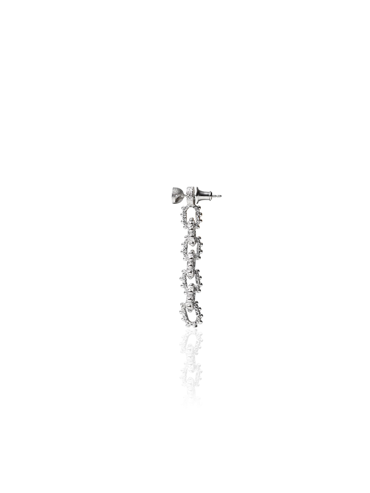 REBEL EAR JACKET PETITE|7 TIER|SILVER