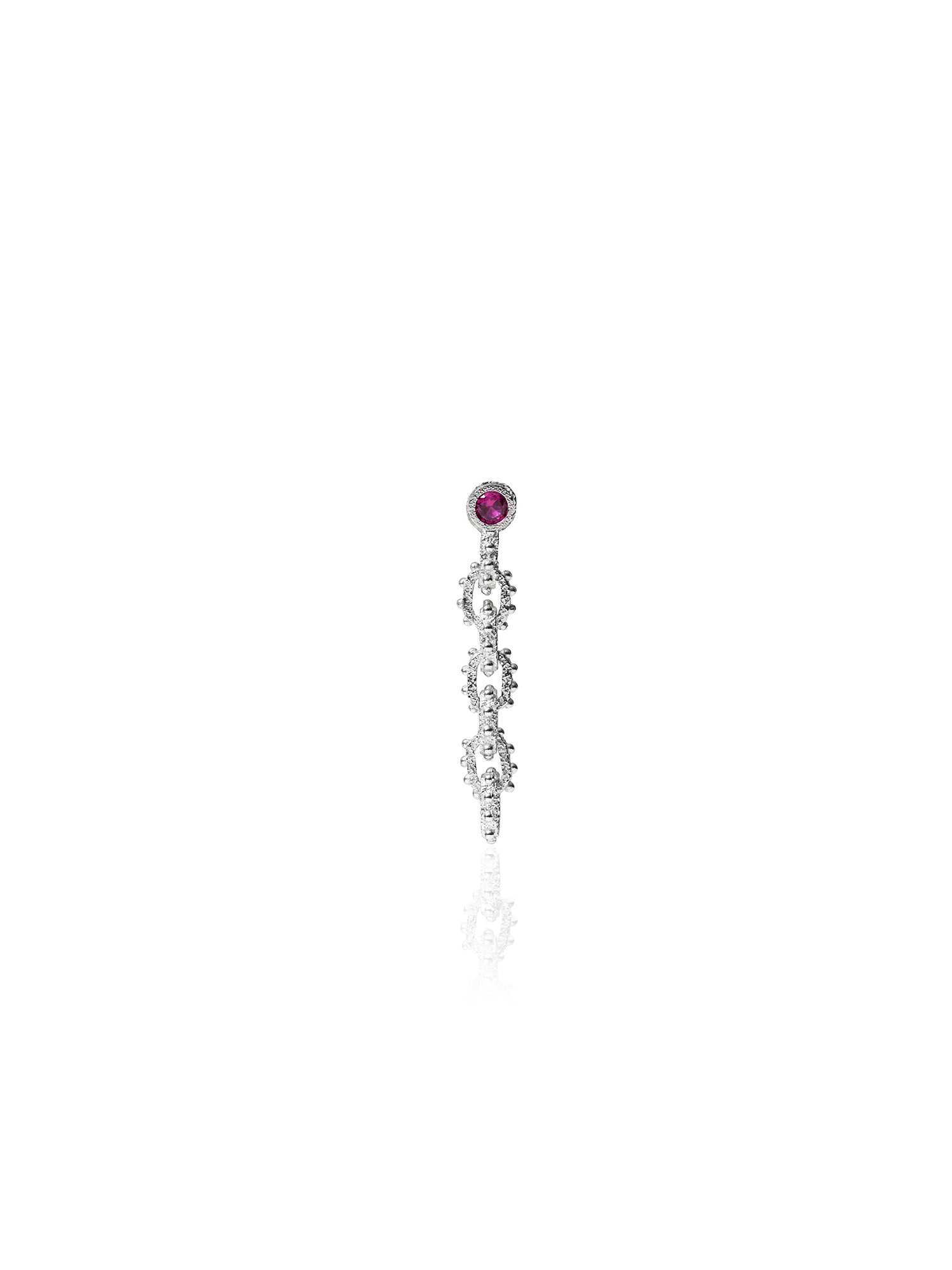 REBEL EAR JACKET PETITE|7 TIER|SILVER