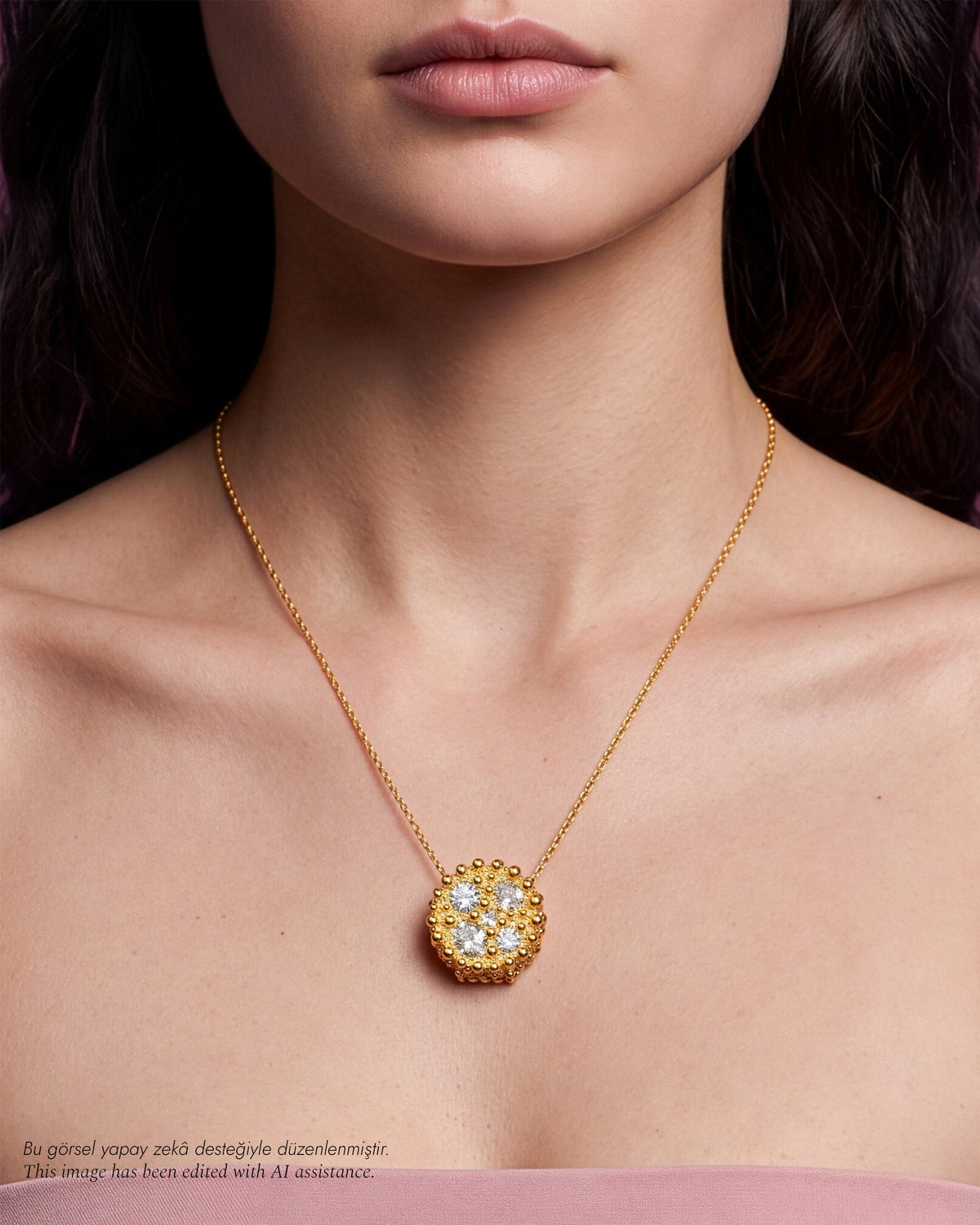 CREST NECKLACE GRAND|SOL