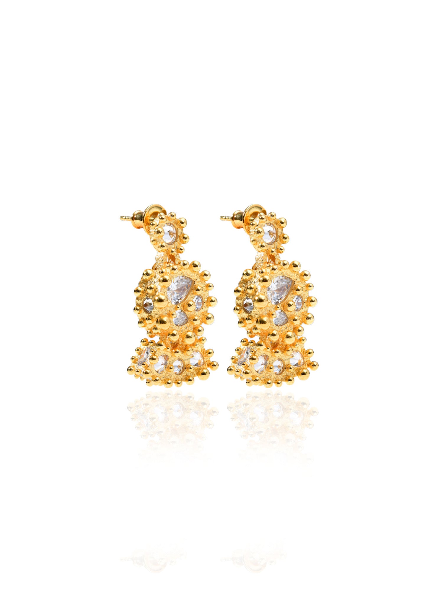 THRONE EARRINGS CLASSIC | SOL